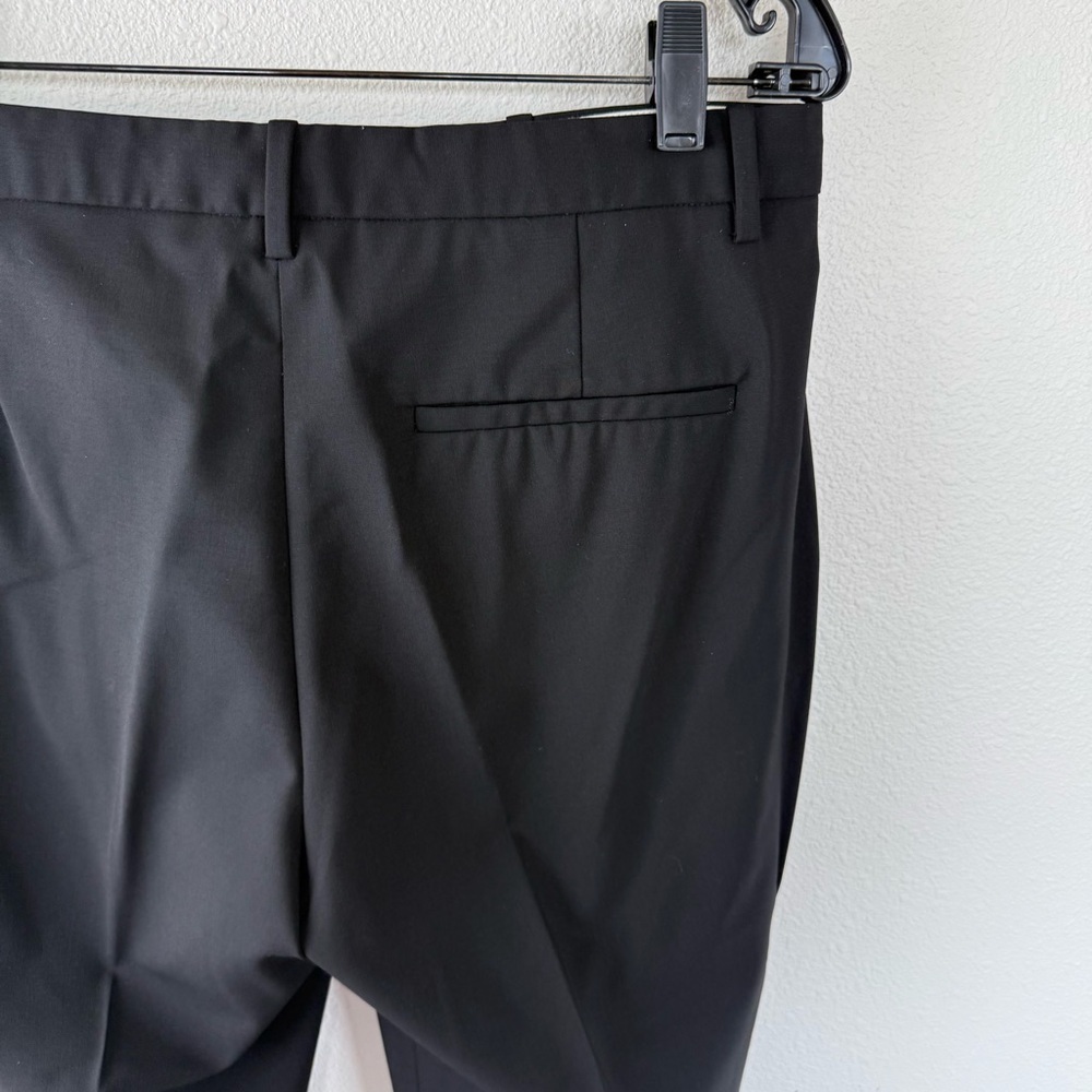 Theory Tailored Trouser Pant Travel Wool Black Business Casual Women’s 8 - Picture 10 of 11